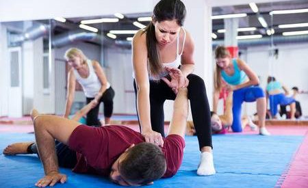 self defence session