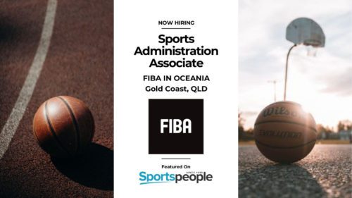 sports administration jobs