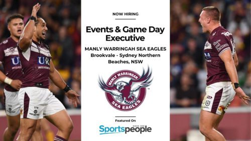 Manly Sea Eagles Events manager