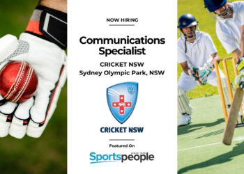 Cricket NSW communications sports jobs